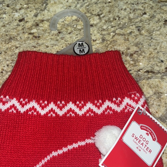 SANTA Dog Sweater - medium - Picture 2 of 4